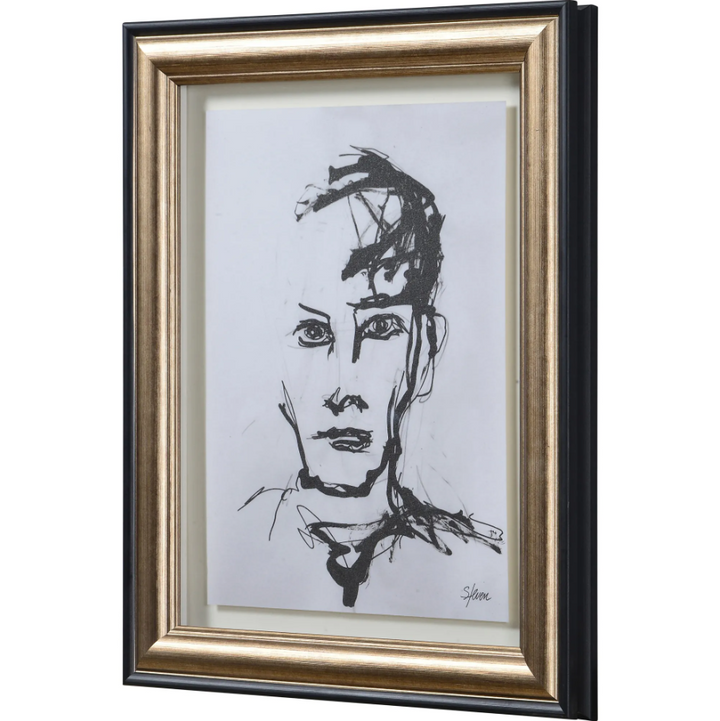 Studio Line Sketch - III - 13 Hub Lane   |  Under Glass Prints & Art