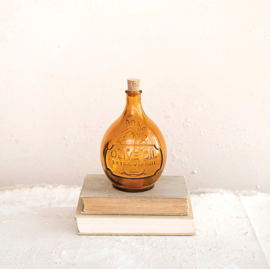 13 Hub Lane Embossed Olive Oil Bottle - Thumbnail 3