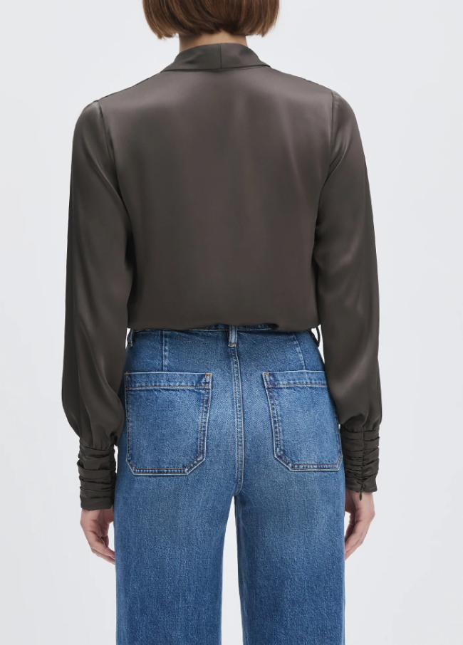 Better Off Bodysuit, Coffee - 13 Hub Lane   |  Blouse Bodysuits