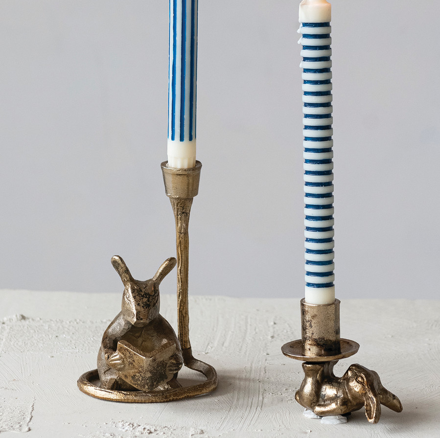 Cast Aluminum Mouse Taper Holder