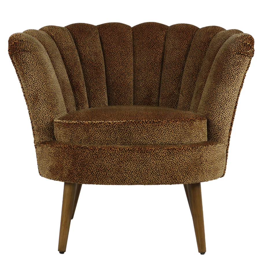 Velvet Fabric Upholstered Chair - 13 Hub Lane   |  Accent Chairs