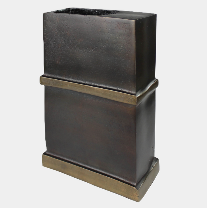 Plaza Vase, Brass & Bronze - 13 Hub Lane   |  