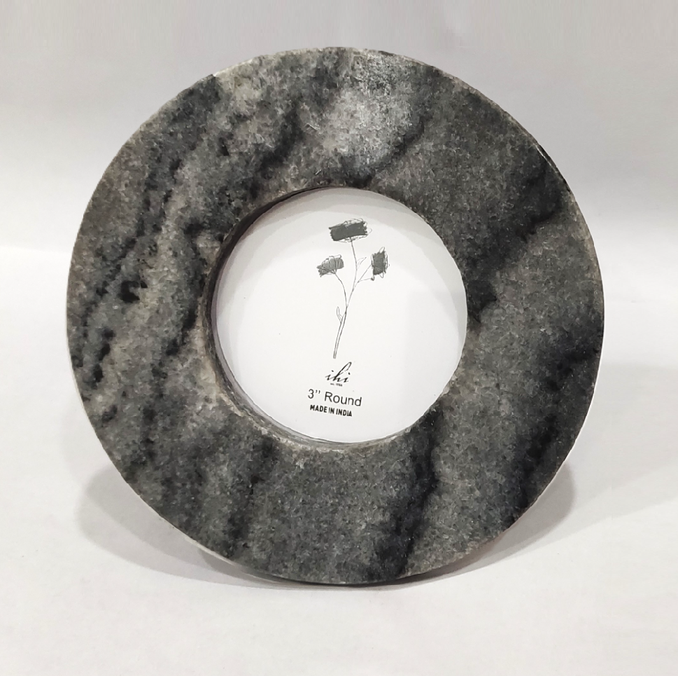 Round Marble Photo Frame