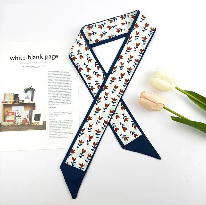 Tulip Twilly Scarf - 13 Hub Lane   |  Skinny Scarves