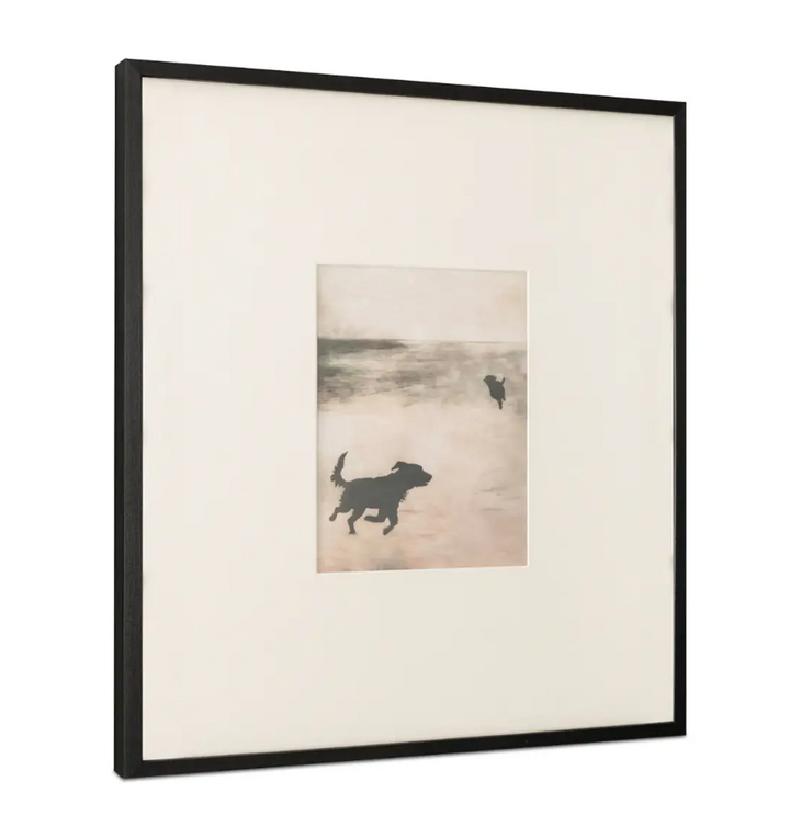 Strand Framed Print