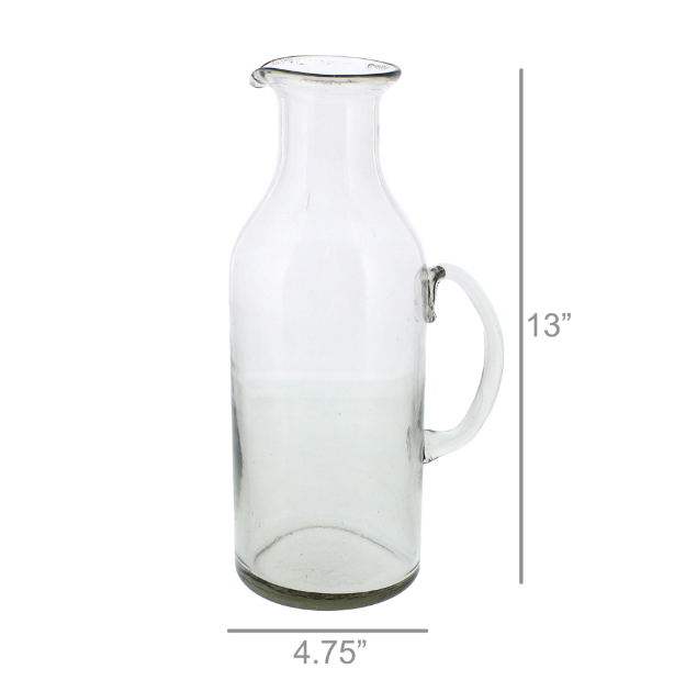 Cantina Recycled Glass Carafe - 13 Hub Lane   |  Carafes
