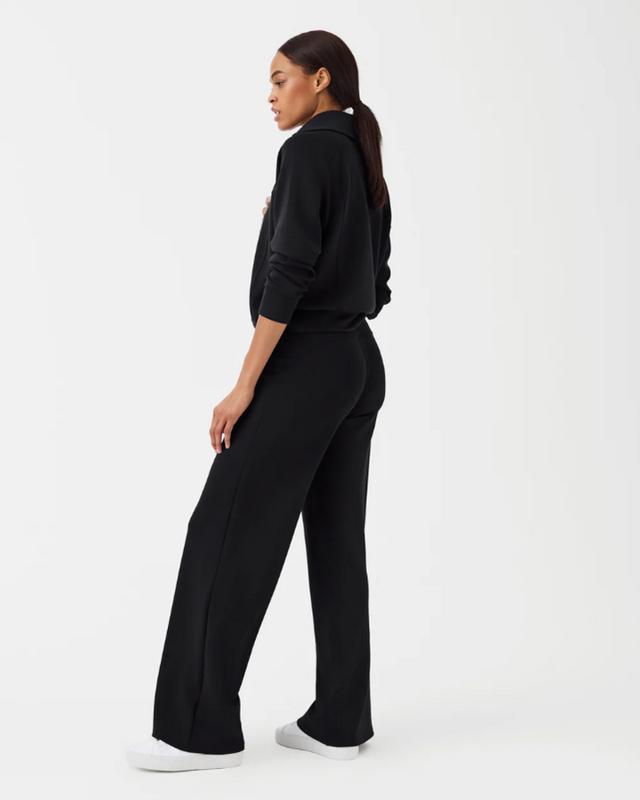 Spanx AirEssentials Wide Leg Pant, Very Black