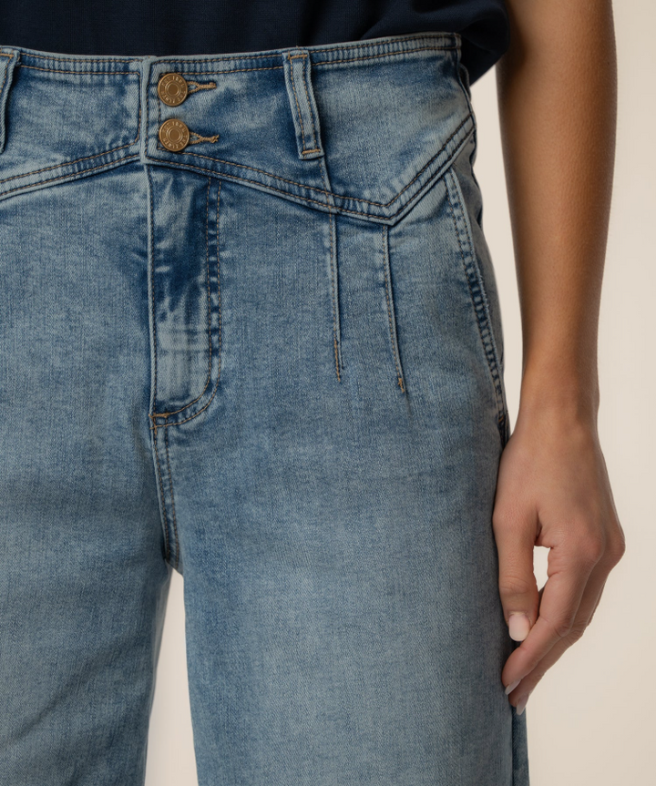 Kut From the Kloth Meg High Rise Wide Leg, Zenith - 13 Hub Lane   |  