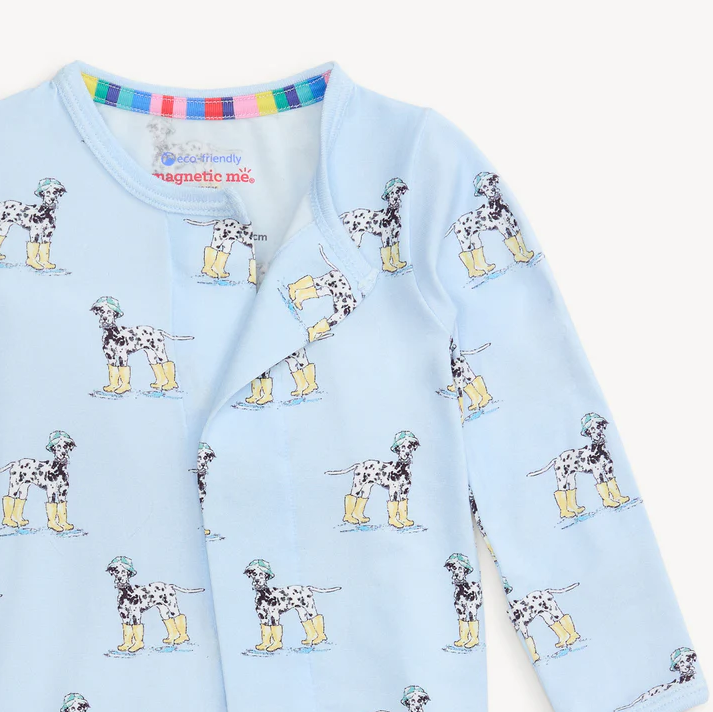 spots & splashes modal magnetic grow with me convertible coverall - 13 Hub Lane   |  Coveralls