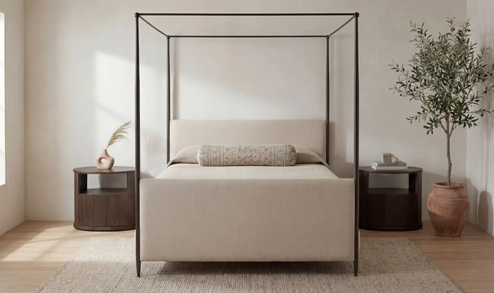 Viola Bed, Beige