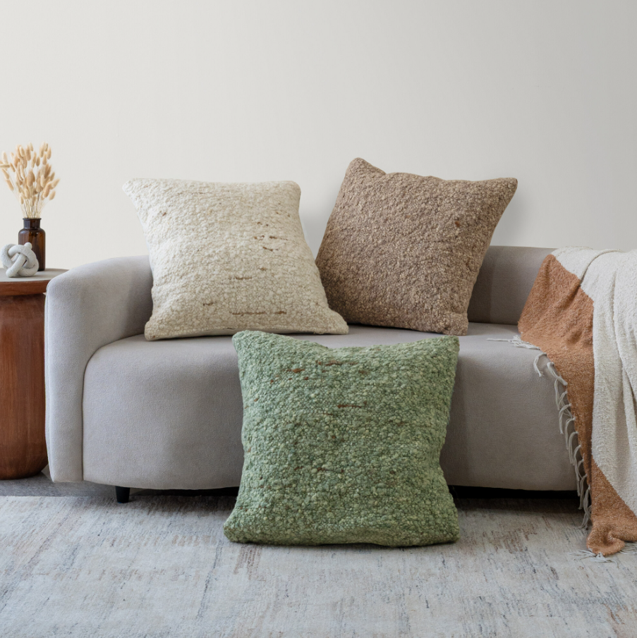 13 Hub Lane Boucle Pillow - Thumbnail 2