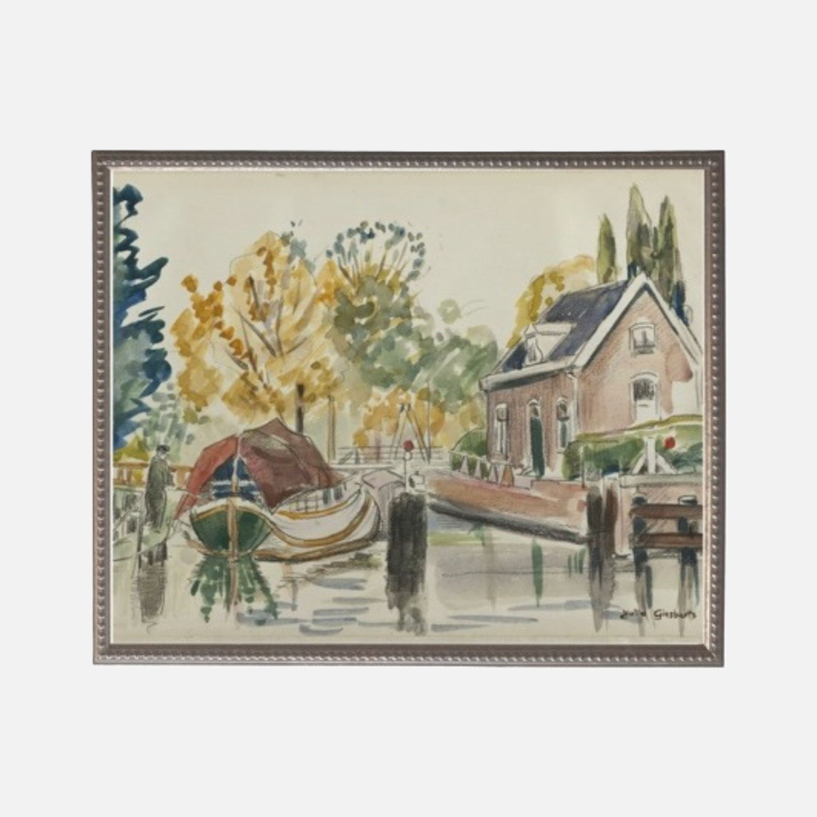 Watercolor Boats I - 13 Hub Lane   |  