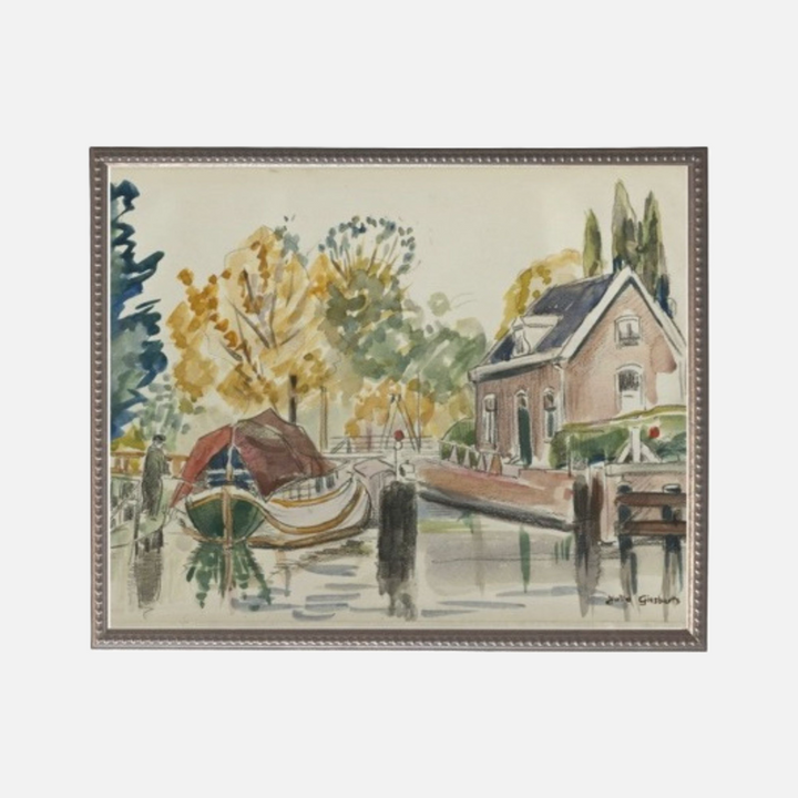 Watercolor Boats I - 13 Hub Lane   |  