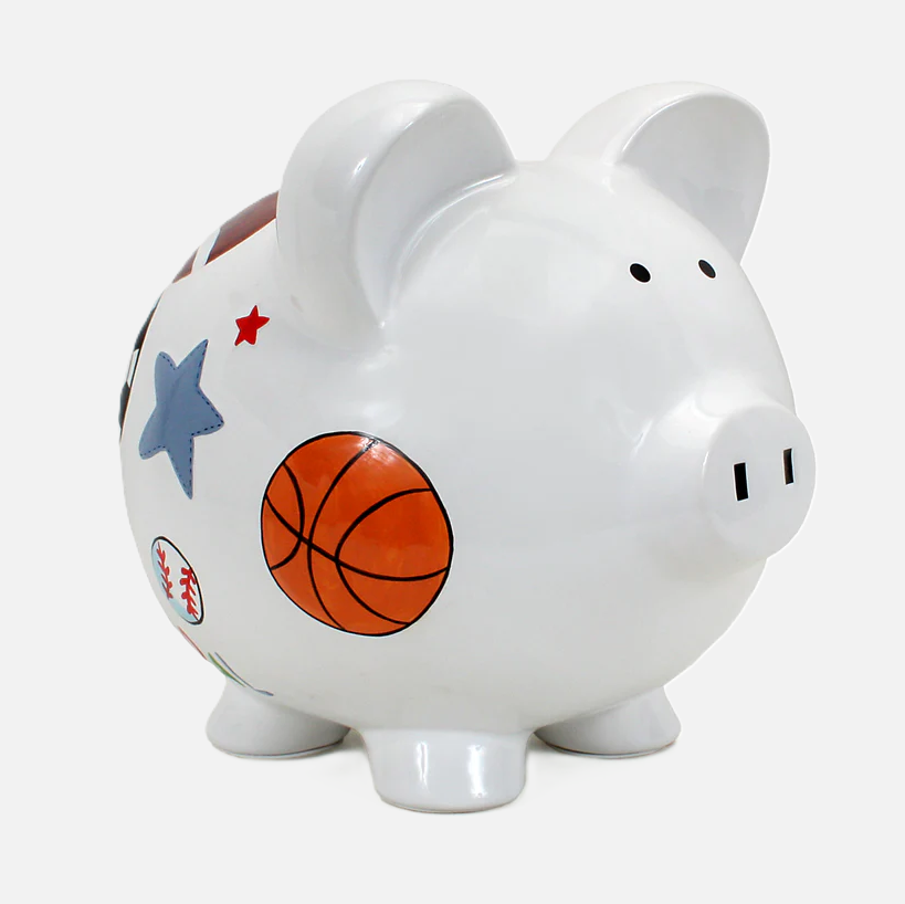 All Sports Large Piggy Bank