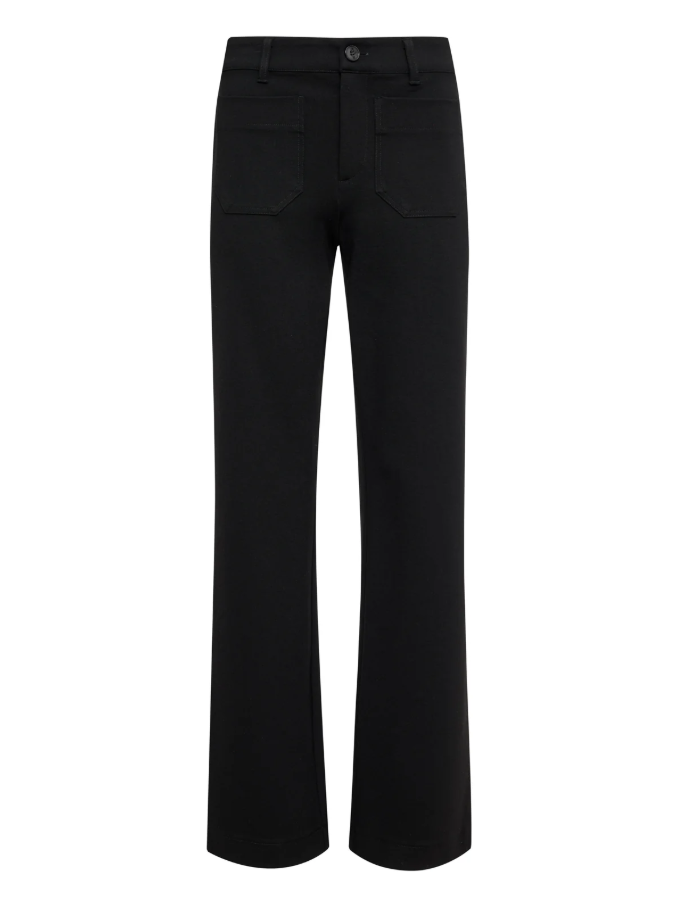 Marine Ponte Pants, Black - 13 Hub Lane   |  Dress Pants
