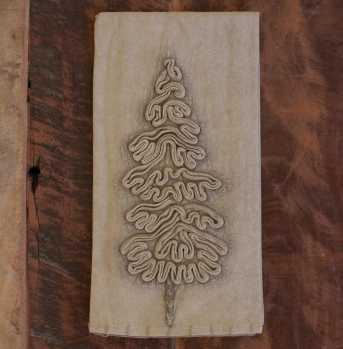 Christmas Tree Kitchen Towel