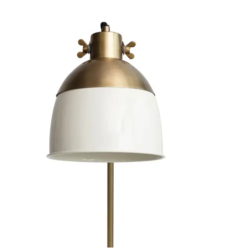 Antique Brass Floor Lamp - 13 Hub Lane   |  