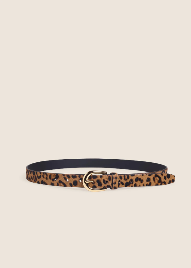 The Leopard Favorite Belt, Gold