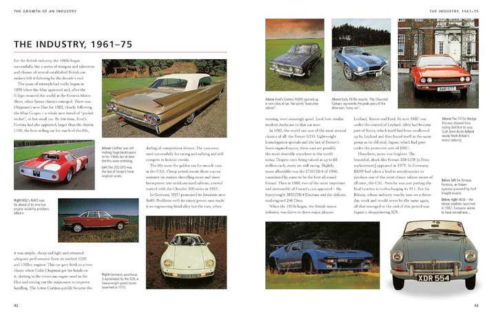 The Golden Age of Classic Cars: An Illustrated Encyclopedia of the Motor Car from 1945 to 1985