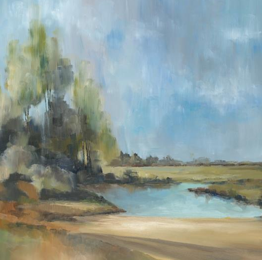 Fishing from the Lake - 13 Hub Lane   |  Linen Art