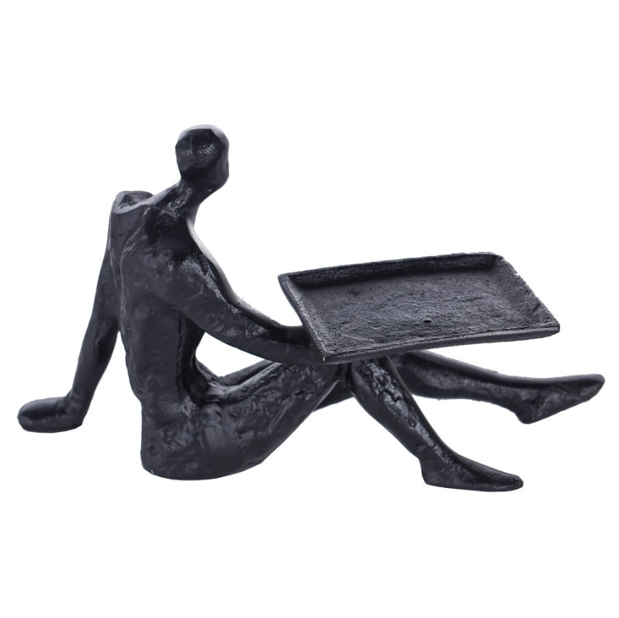 Dann Foley Lifestyle Tray Man Sculpture