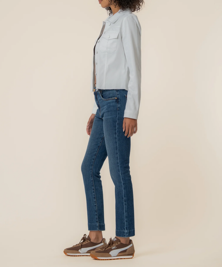 Kut From the Kloth Kara Denim Jacket, Optic White