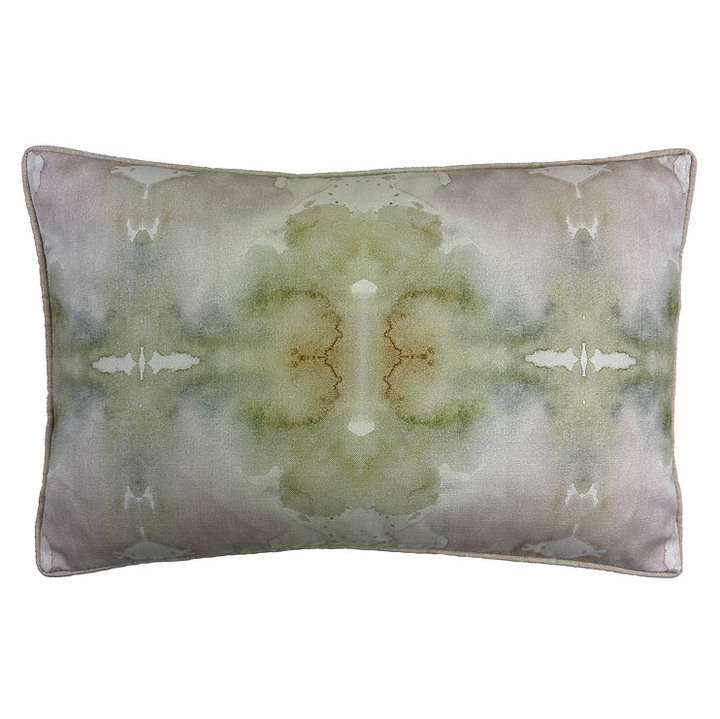 Fiona Celery Lumbar Pillow