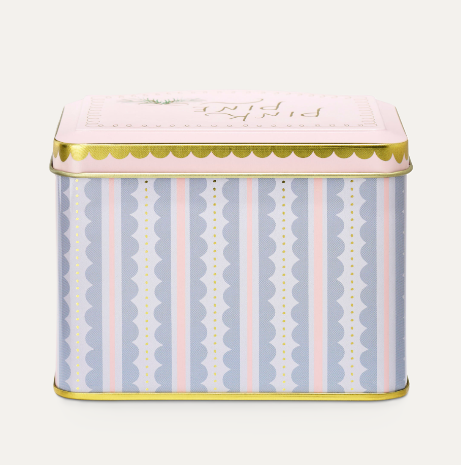 Pink Pine Printed Tin
