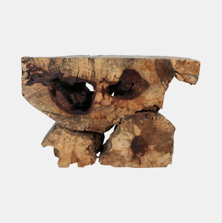 Exposed Root Console Table