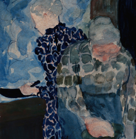 Two Women in an Interior - 13 Hub Lane   |  Small Wall Art