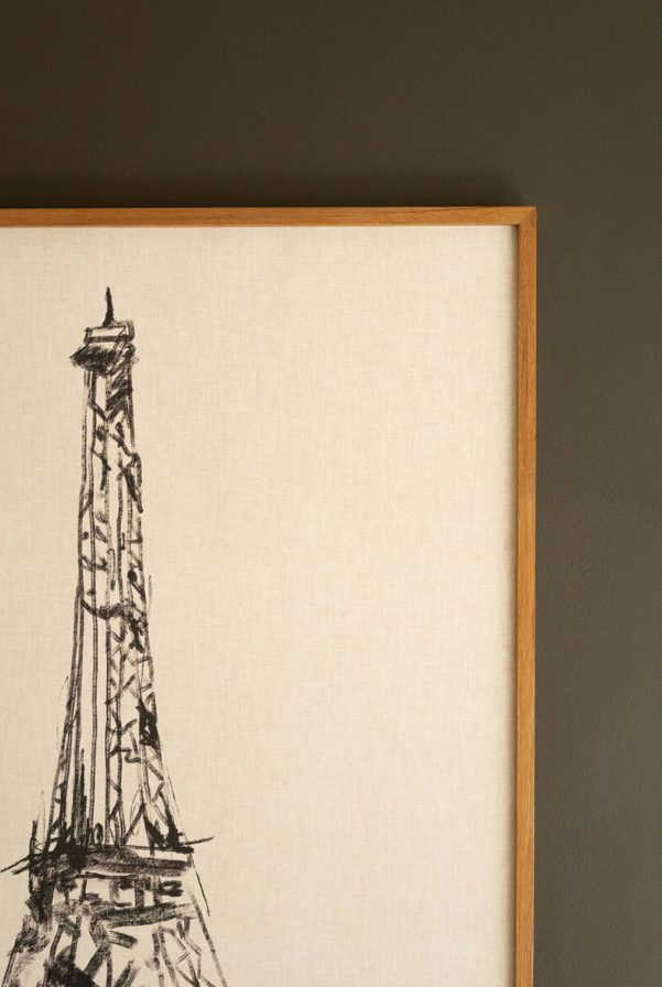 Framed Eiffel Tower Print