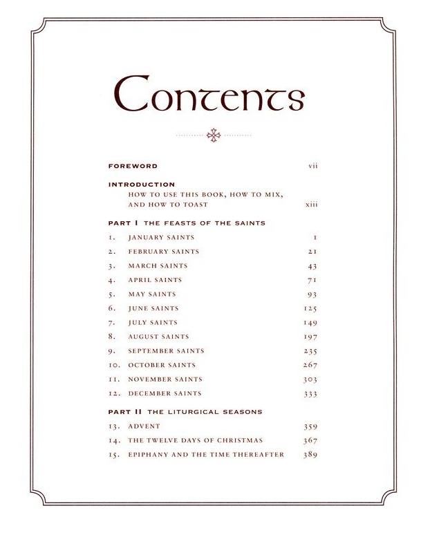 Drinking with the Saints: The Sinner's Guide to a Holy Happy Hour