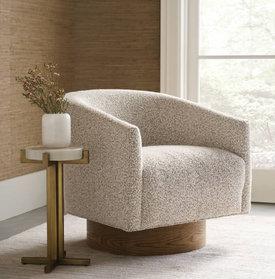 Petra Swivel Chair - Thumbnail 5