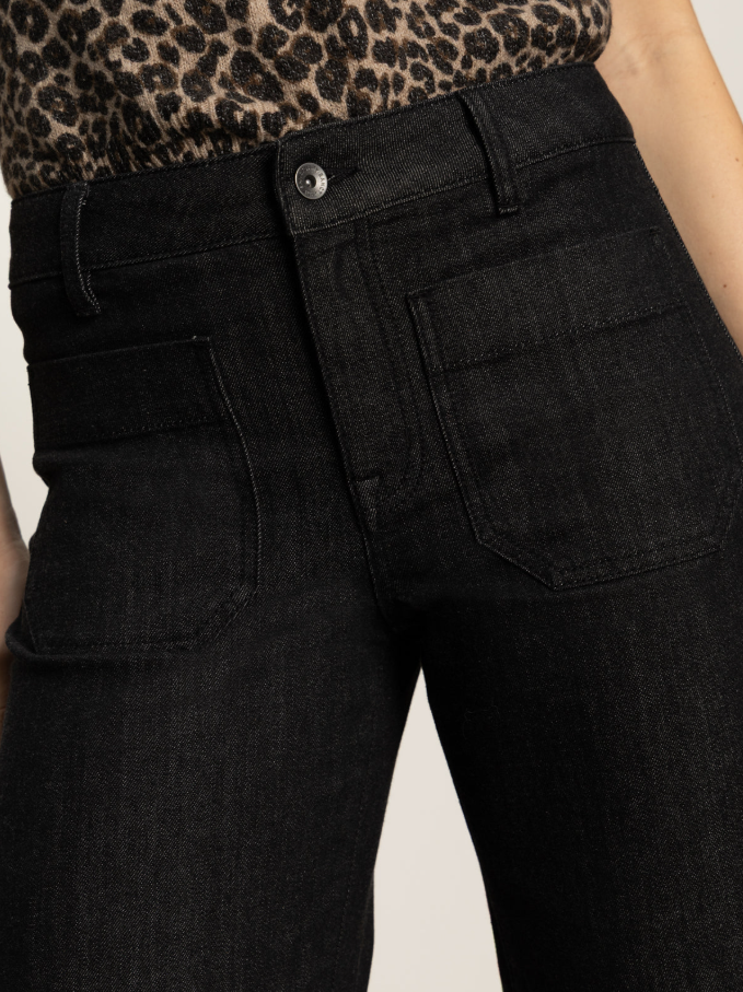 The Marine Jean, After Hours - 13 Hub Lane   |  Cropped Wide Leg Jeans