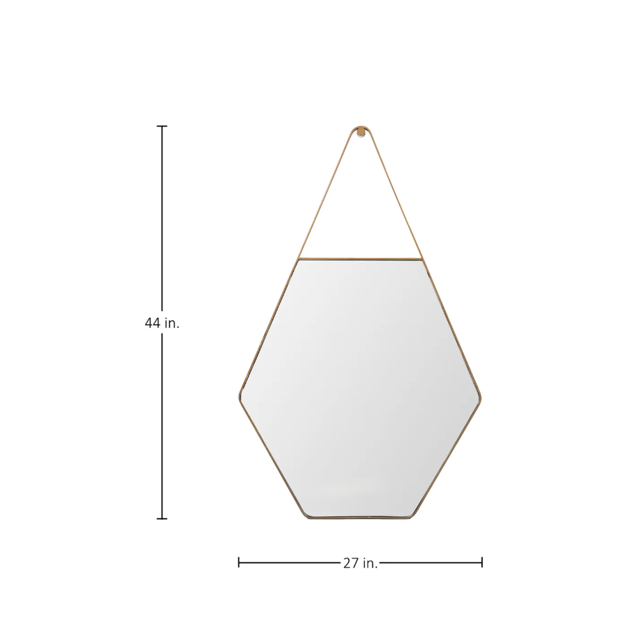 Lovell Hexagon Mirror - 13 Hub Lane   |  