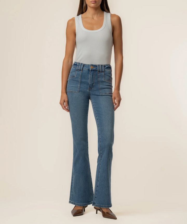 Kut From the Kloth Stella High Rise Flare, Wish