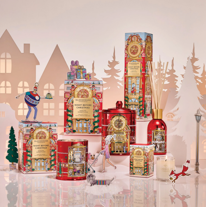 Night Before Christmas Triple Scented Candle - 13 Hub Lane   |  Night Before Christmas