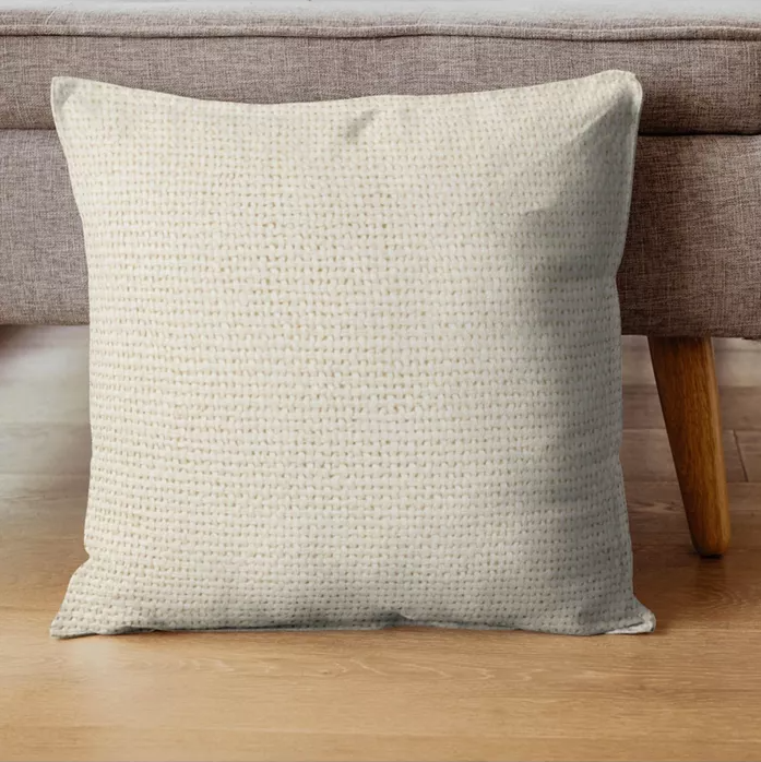 Madera Cross Weave Pillow, Ivory - 13 Hub Lane   |  Decorative Pillows