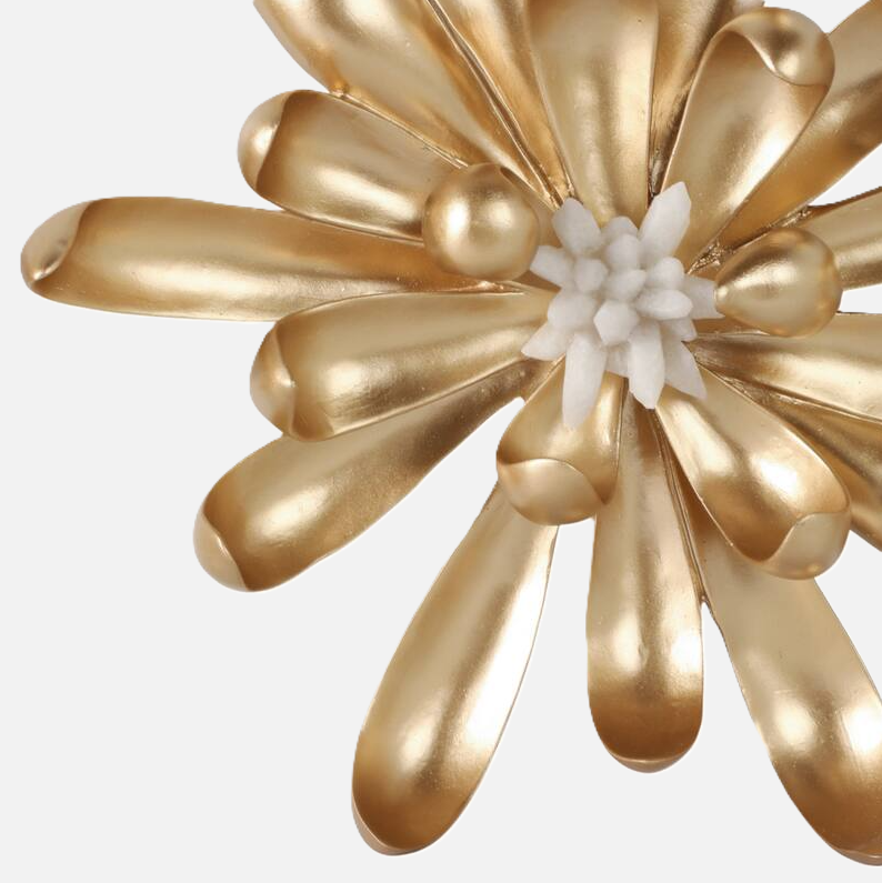 Hanna Gold Wall Flower