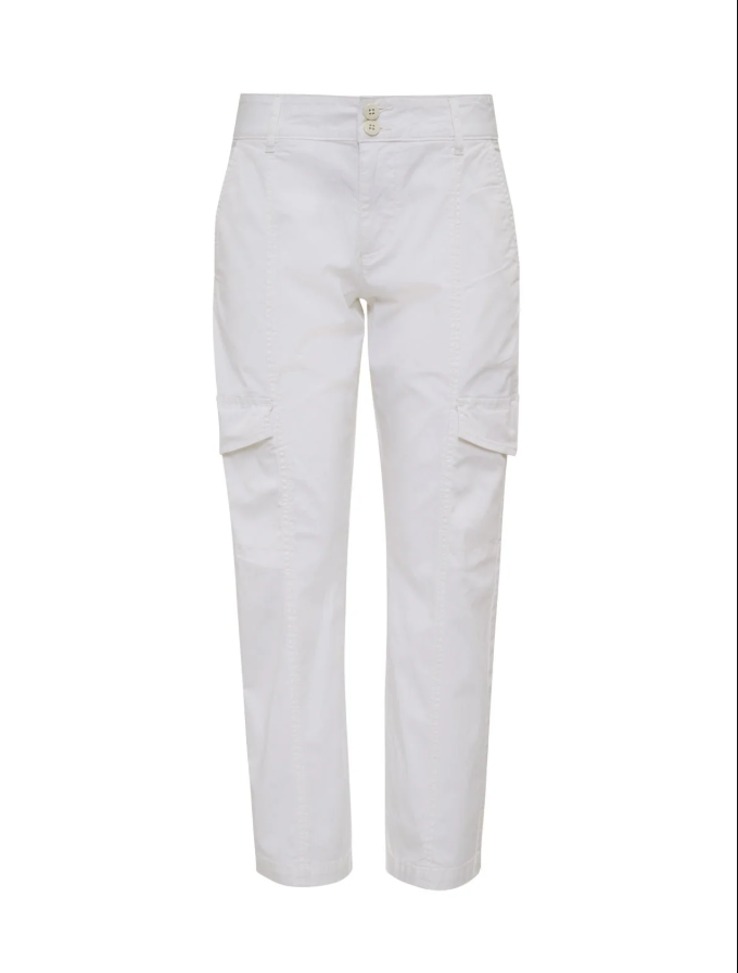 Rebel Straight Crop, Chalk - 13 Hub Lane   |  Cargo Pants