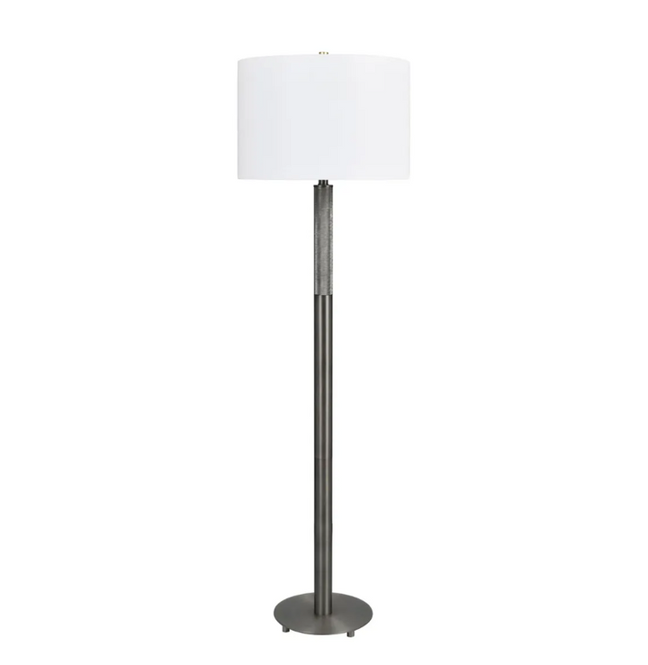 Lochley Gunmetal Floor Lamp - 13 Hub Lane   |  Floor Lamps