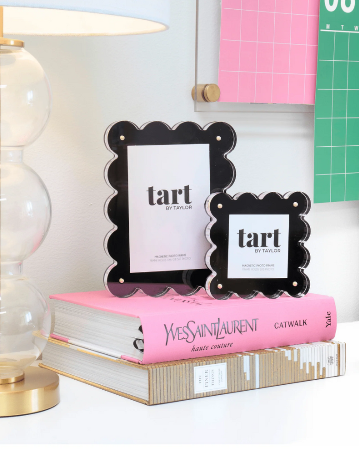 Mini Acrylic Frame, Black - 13 Hub Lane   |  Acrylic Frames