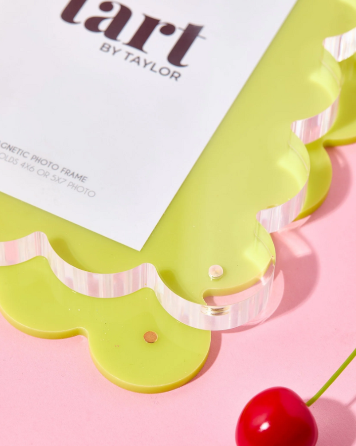 Acrylic Frame, Chartreuse - 13 Hub Lane   |  Acrylic Frames