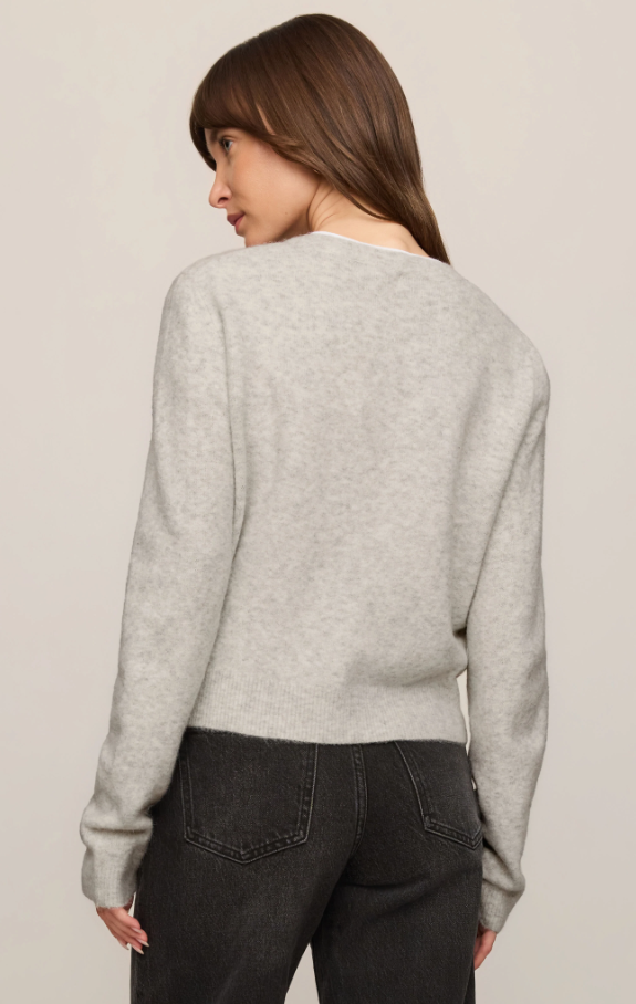 Medina Cozy Cardigan, Feather Grey