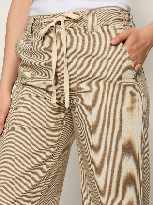 Lily Croppped Pants, Lido Stripe