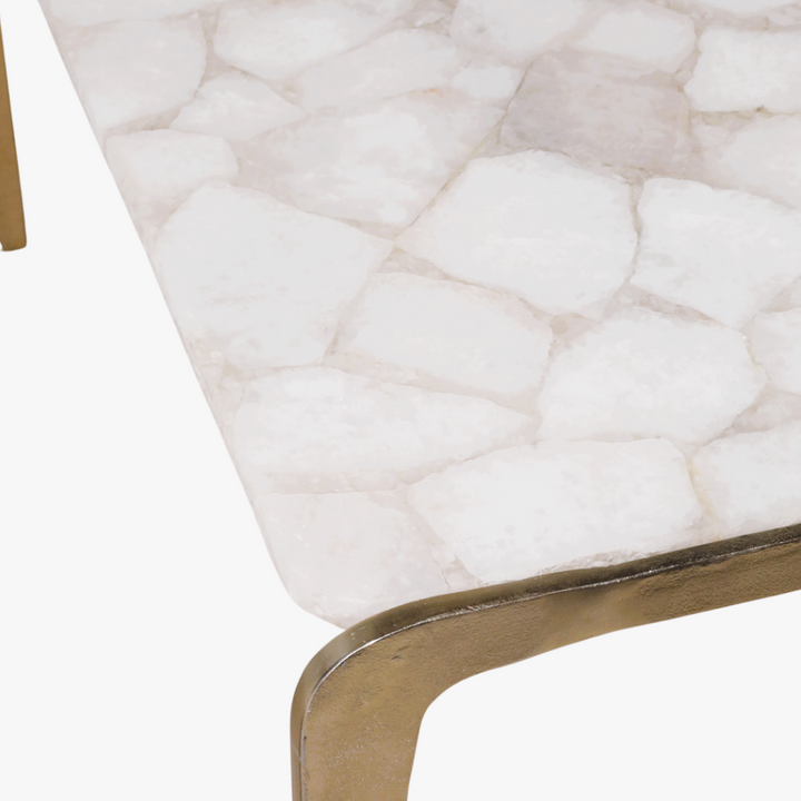 40" Larimore Quartz Top Coffee Table