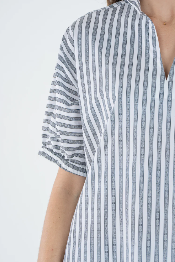 Poppy Maxi - Black Stripe