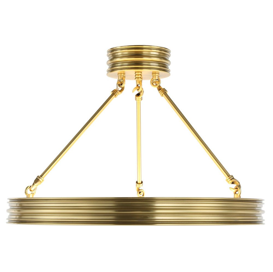Newport LED Semi-Flush Mount - 13 Hub Lane   |  Semi-Flush Mounts