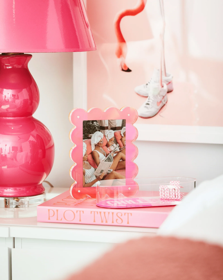 Acrylic Frame, Neon Pink - 13 Hub Lane   |  