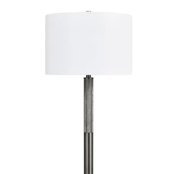 Lochley Gunmetal Floor Lamp - 13 Hub Lane   |  Floor Lamps